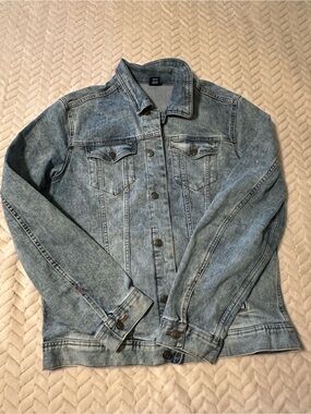 Men’s George Light Blue Denim Jacket Size Large